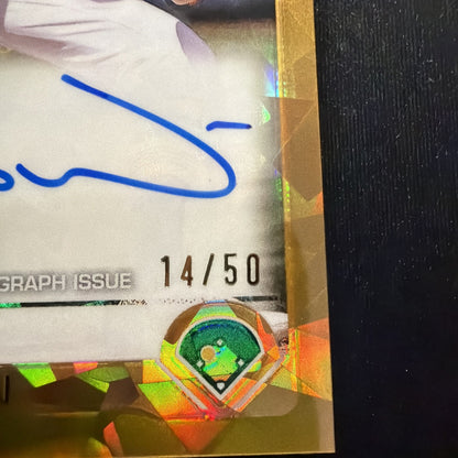 2025 Topps Chrome Update GOLD Sapphire Edition - Autographs Jacob Wilson /50