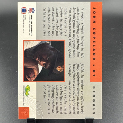 1993 Pro Line Portraits - John Copeland Autographs (AU, RC)