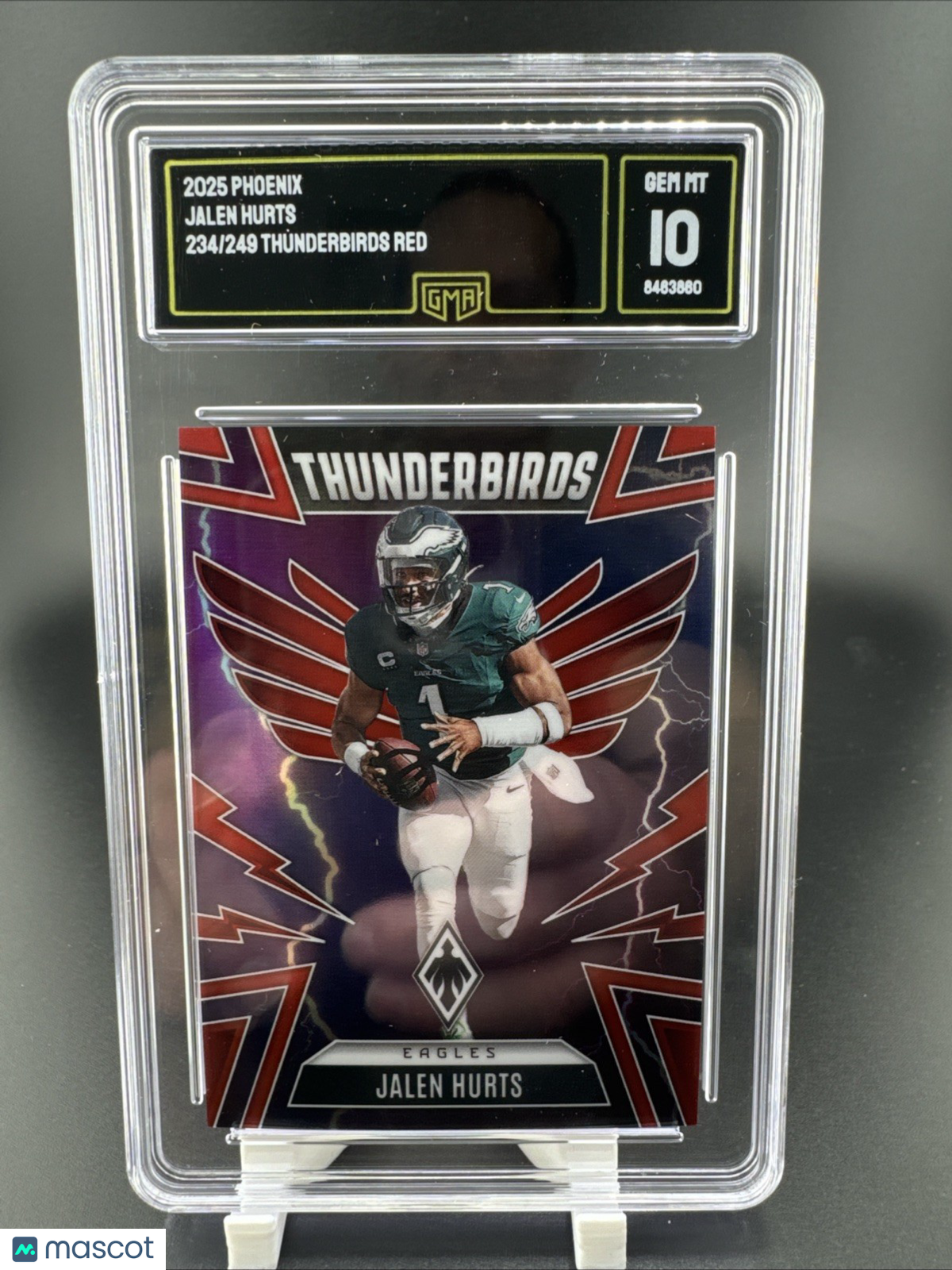 2025 Panini Phoenix - Thunderbirds Jalen Hurts #41 Red /249