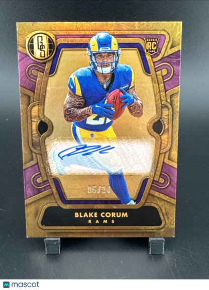 2024 Panini Gold Standard Blake Corum RC Auto /24