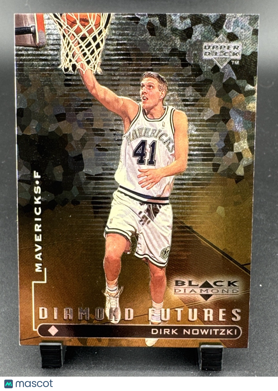 1998-99 Upper Deck Black Diamond - Diamond Futures Dirk Nowitzki #92 (RC)