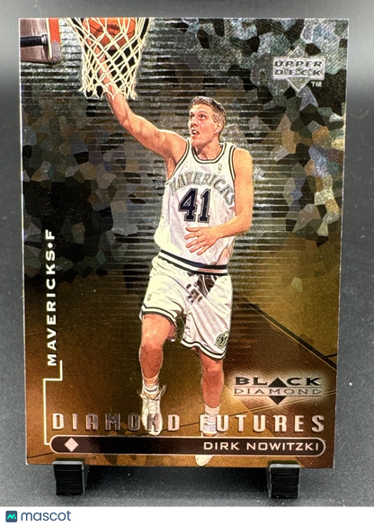 1998-99 Upper Deck Black Diamond - Diamond Futures Dirk Nowitzki #92 (RC)