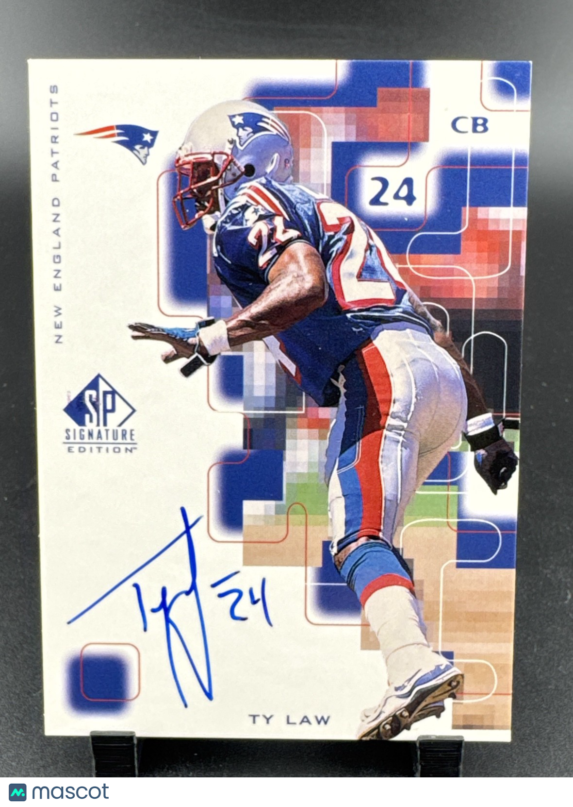 1999 SP Signature Edition - Signatures Ty Law #TL (AU)
