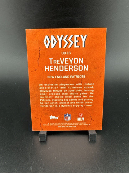 2025 Topps Signature Class - Odyssey TreVeyon Henderson #OD-16 (RC)