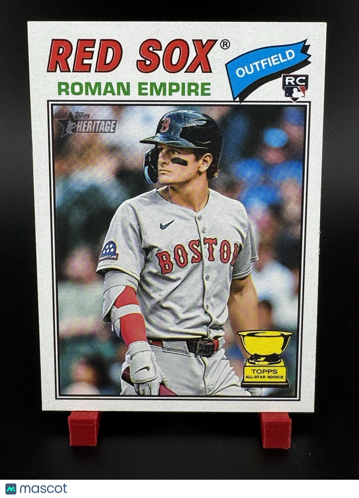 2026 Topps Heritage Roman Anthony RC Nickname Variation Roman Empire SSP Boston