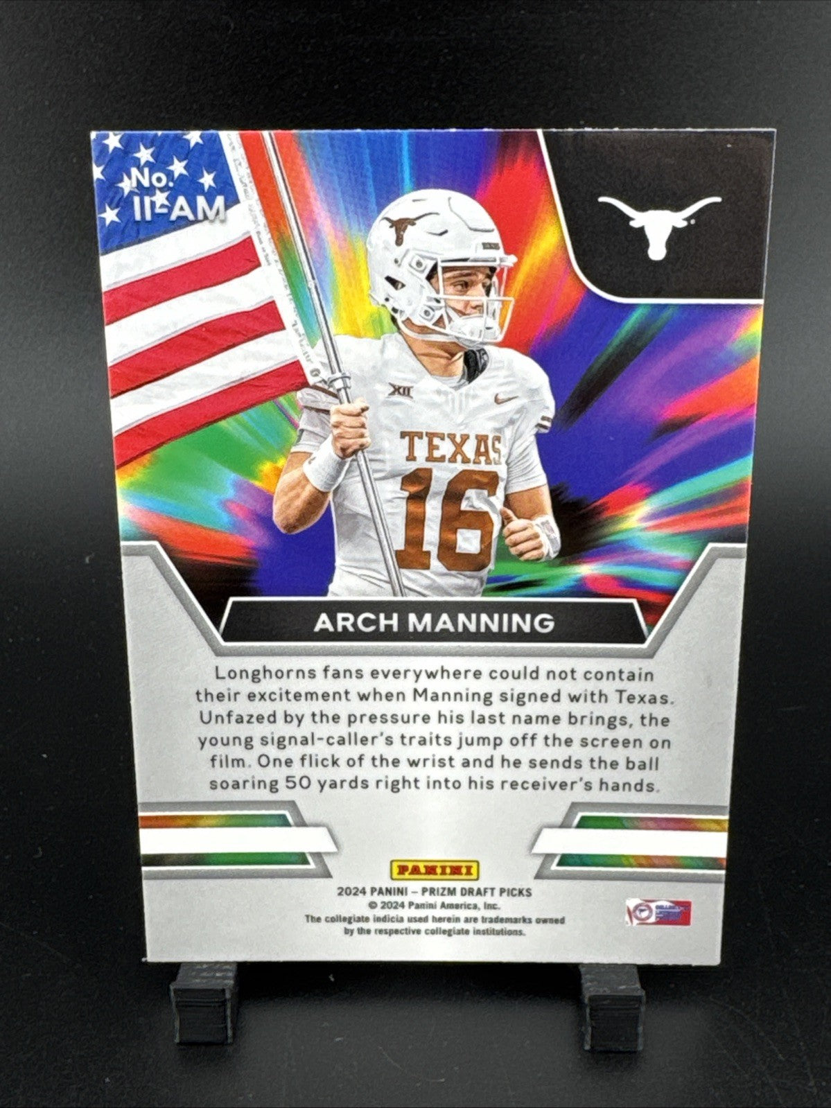 2024 Panini Prizm Draft Picks - Instant Impact Arch Manning #II-AM (RC)