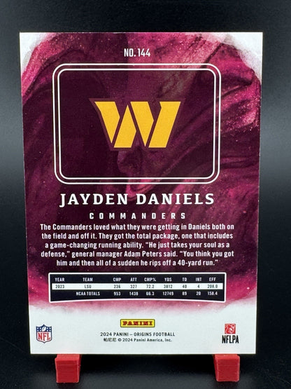 2024 Panini Origins - Rookies Jayden Daniels #144 (RC)