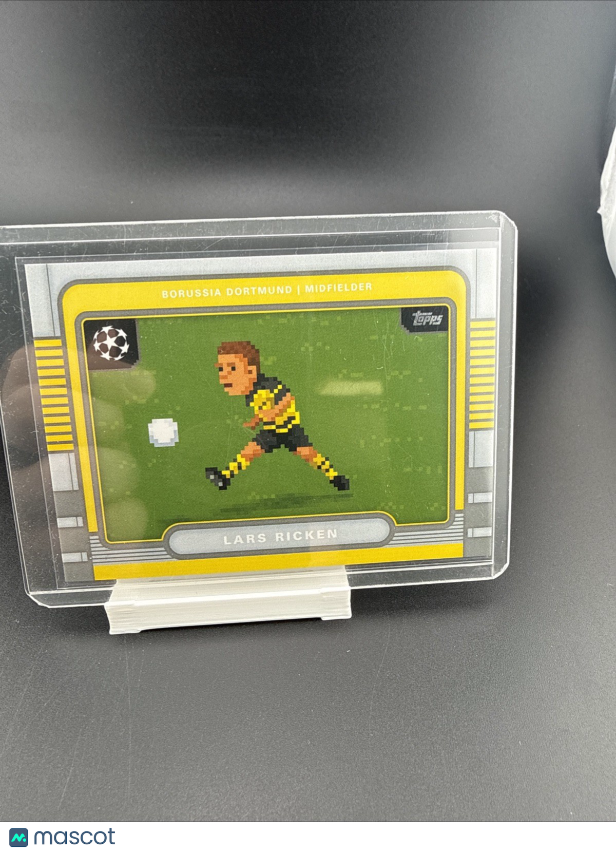2025-26 Topps UEFA Club Competitions #8B-12 Lars Ricken 8-Bit Shots