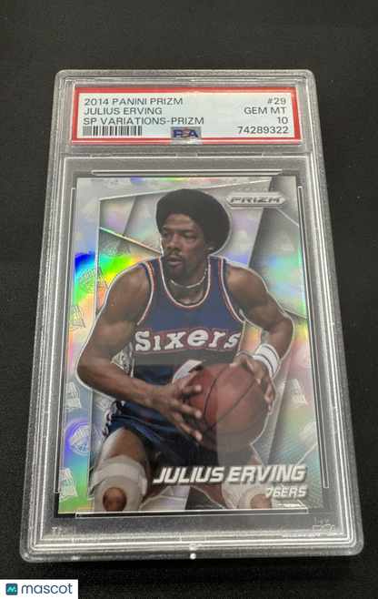 2014-15 Panini Prizm - Short Prints Julius Erving #29 Silver Prizm