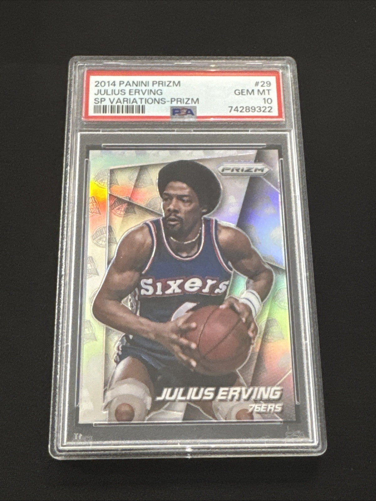 2014-15 Panini Prizm - Short Prints Julius Erving #29 Silver Prizm