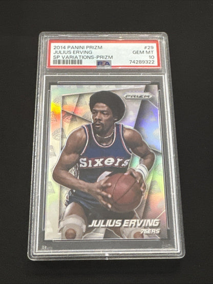 2014-15 Panini Prizm - Short Prints Julius Erving #29 Silver Prizm