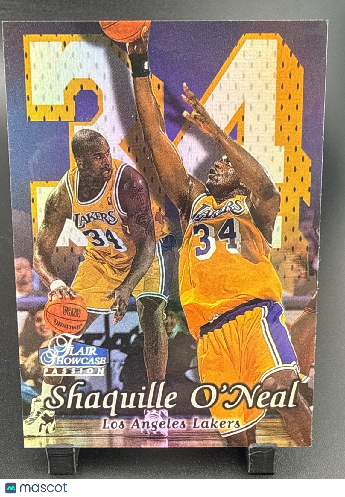 1998-99 Flair Showcase - Shaquille O'Neal #7 Row 2