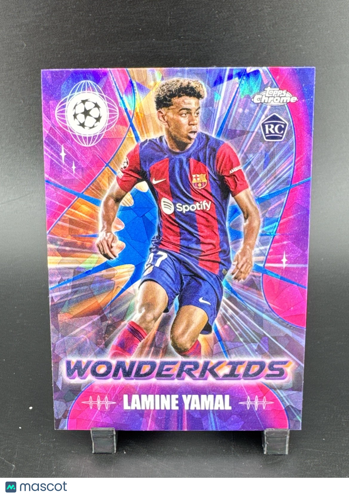 2023-24 Topps Chrome Uefa Club Competitions Sapphire Edition - Wonderkids Lamine