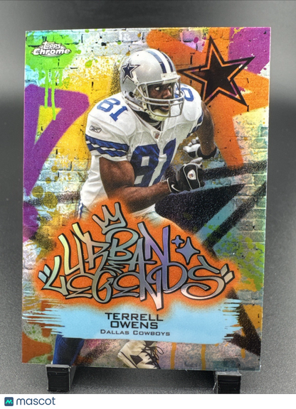 2025 Topps Chrome Urban Legends Terrell Owens #UL-29 Refractor SSP