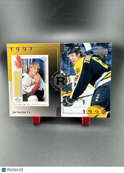 1998-99 Upper Deck Joe Thornton Rookie Rewind #19