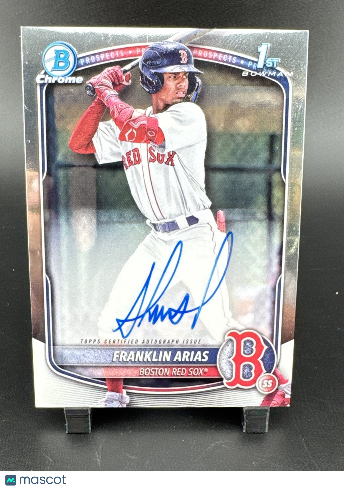 2025 Bowman - Chrome Prospect Autographs Franklin Arias #CPA-FA (AU, RC)
