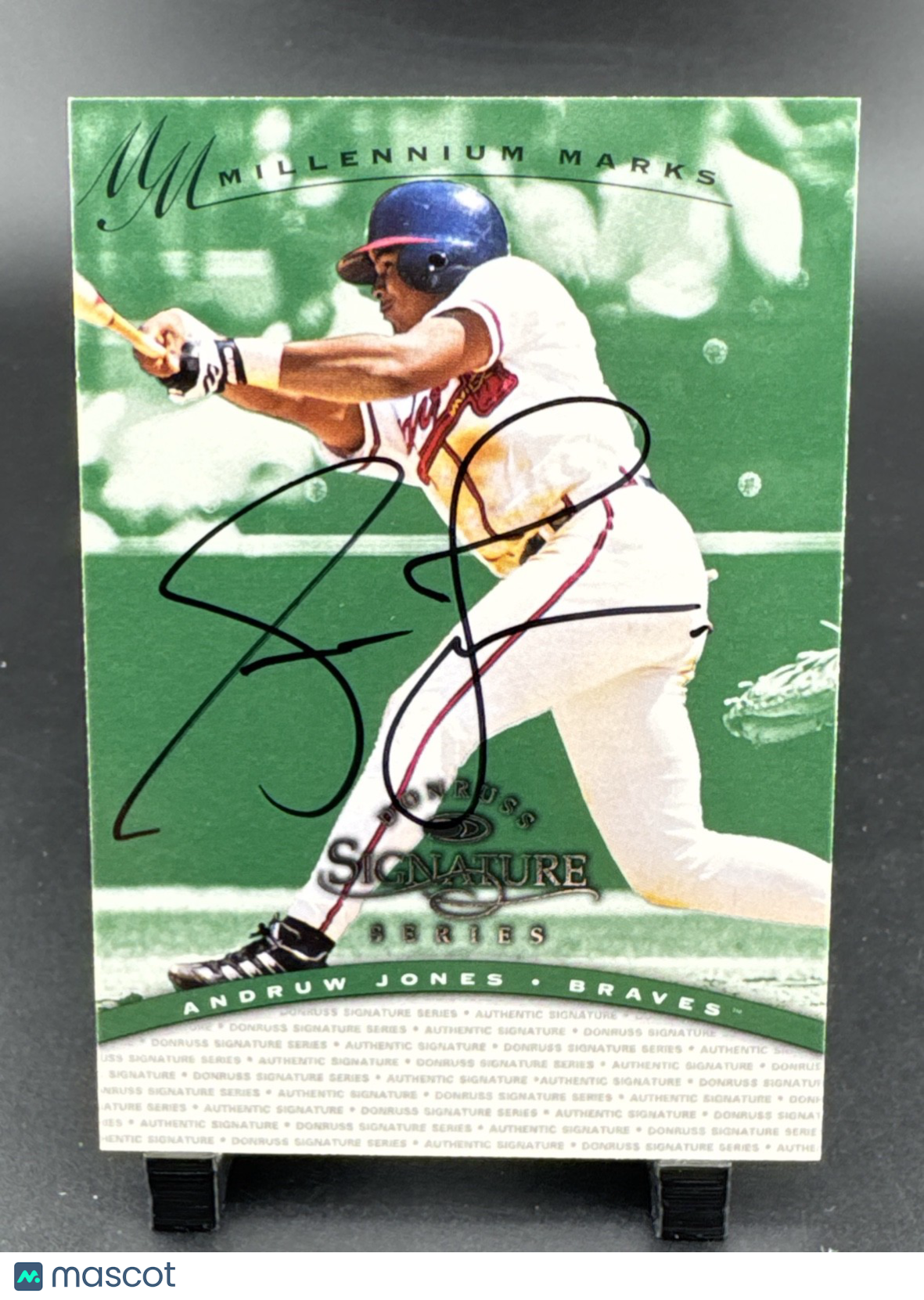 1997 Donruss Signature Series - Authentic Signatures Andruw Jones Millennium...