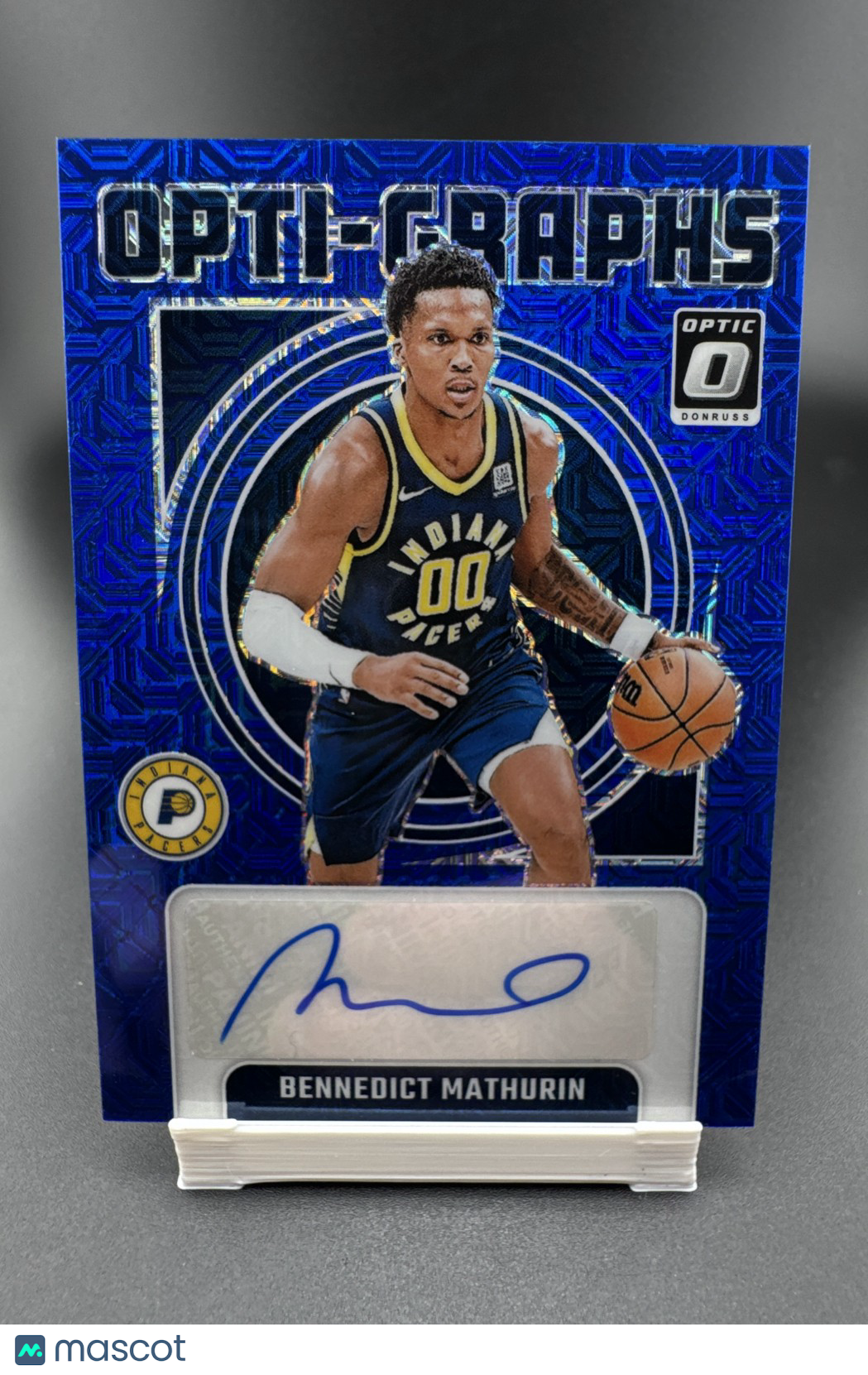 2024-25 Panini Donruss Optic - Opti-Graphs Bennedict Mathurin #OG-ENN 4/24