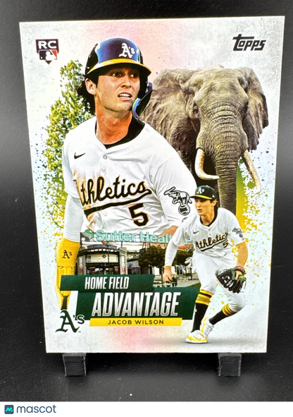 2025 Topps Series 2 - Home Field Advantage Jacob Wilson #HA-22 (RC)