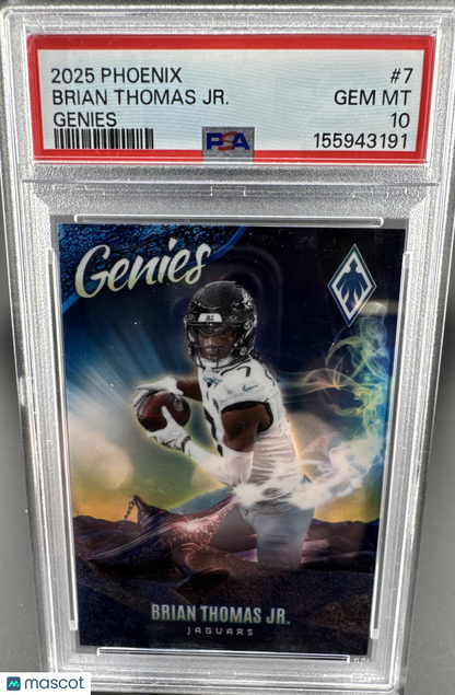 2025 Panini Phoenix - Genies Brian Thomas Jr. #7 PSA 10