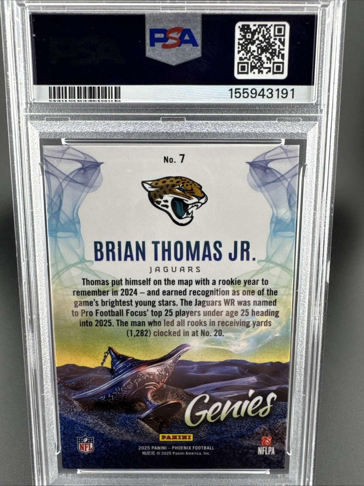 2025 Panini Phoenix - Genies Brian Thomas Jr. #7 PSA 10