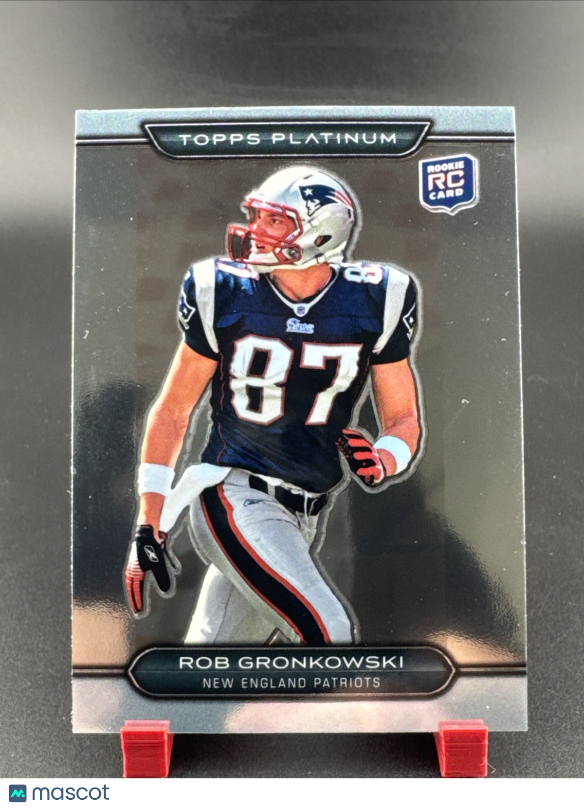 2010 Rob Gronkowski Topps Platinum #122 Rookie Card RC