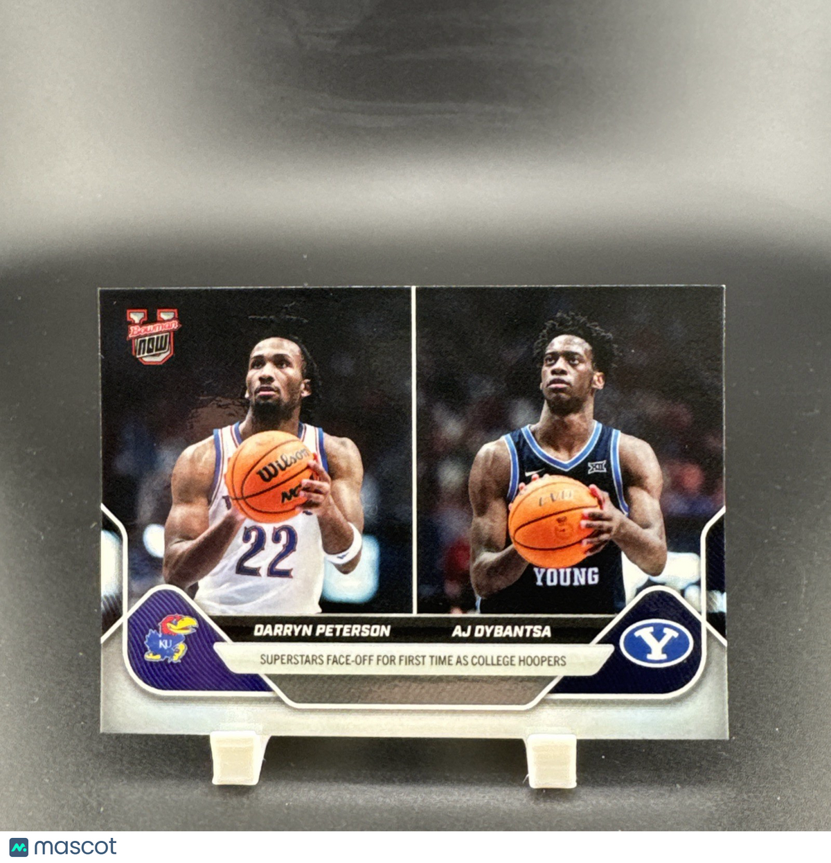 Topps 2025  Darryn Peterson AJ Dybantsa NCAA Basketball #65 Kansas BYU Bowman U