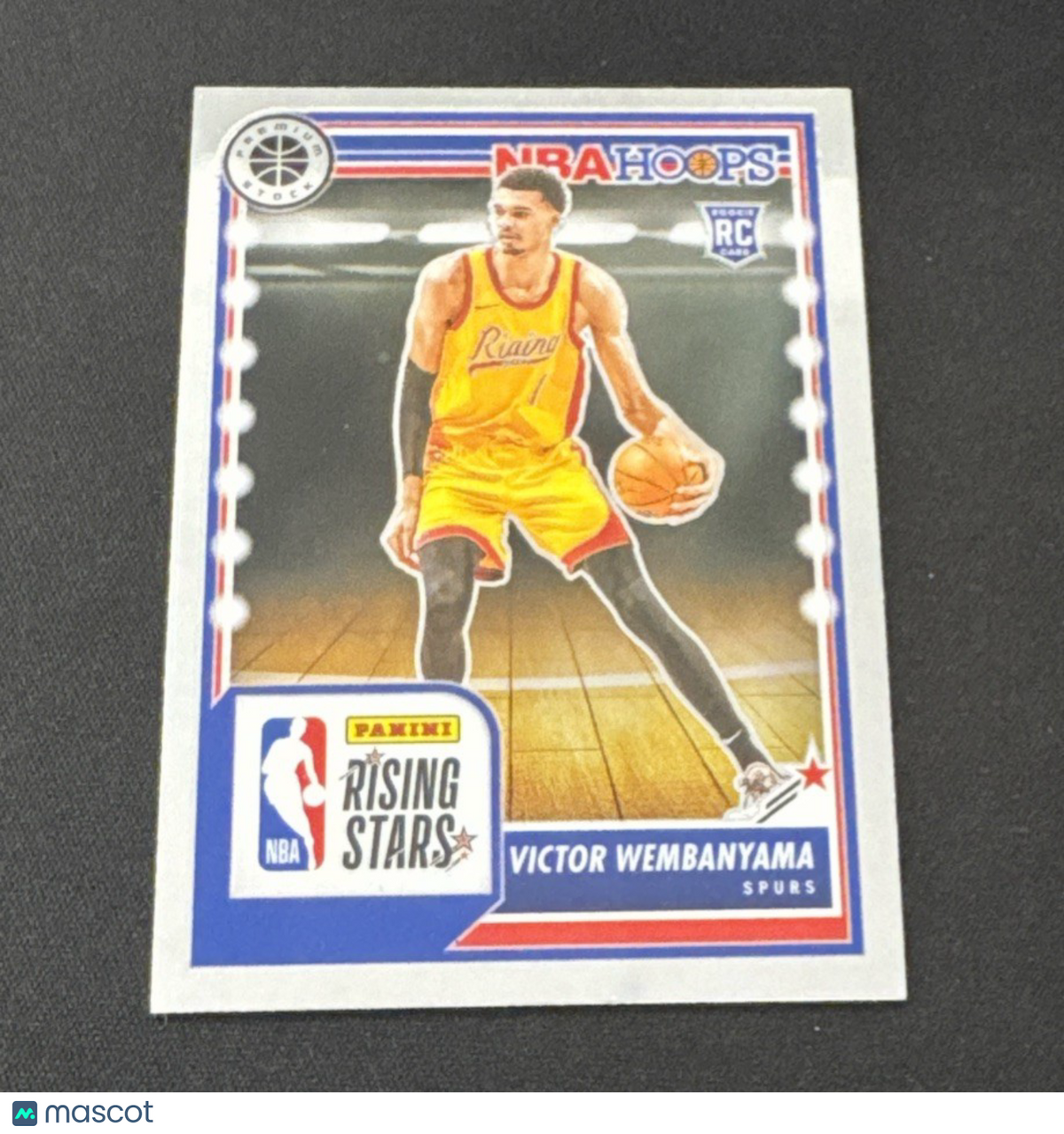 2024 Nba Hoops Premium Stock Rising Stars Victor Wembanyama  Silver Prizm (RC)