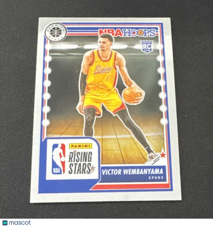 2024 Nba Hoops Premium Stock Rising Stars Victor Wembanyama  Silver Prizm (RC)