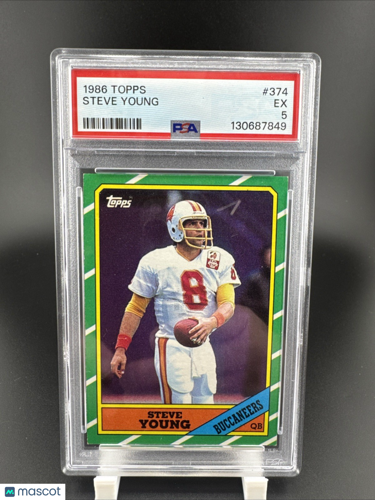 1986 Topps Steve Young #374 (RC) PSA  5