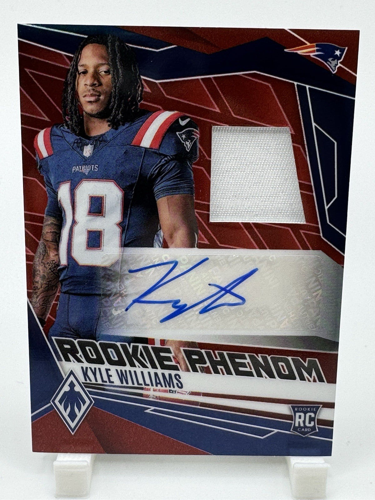 2025 Panini Phoenix RPA Rookie Phenom Jersey Autograph /99 Kyle Williams #RPJKWS