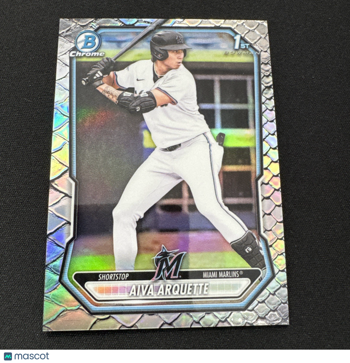 2026 Bowman Aiva Arquette 1st Bowman Chrome Reptilian