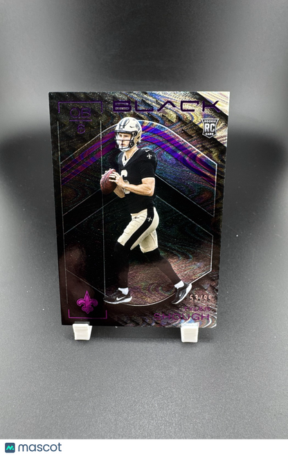 2025 Panini Black - Rookies Tyler Shough #117 Royal /99 (RC)