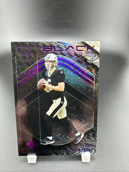 2025 Panini Black - Rookies Tyler Shough #117 Royal /99 (RC)