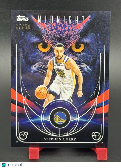 2025-26 Topps Midnight Stephen Curry Night Owl /50