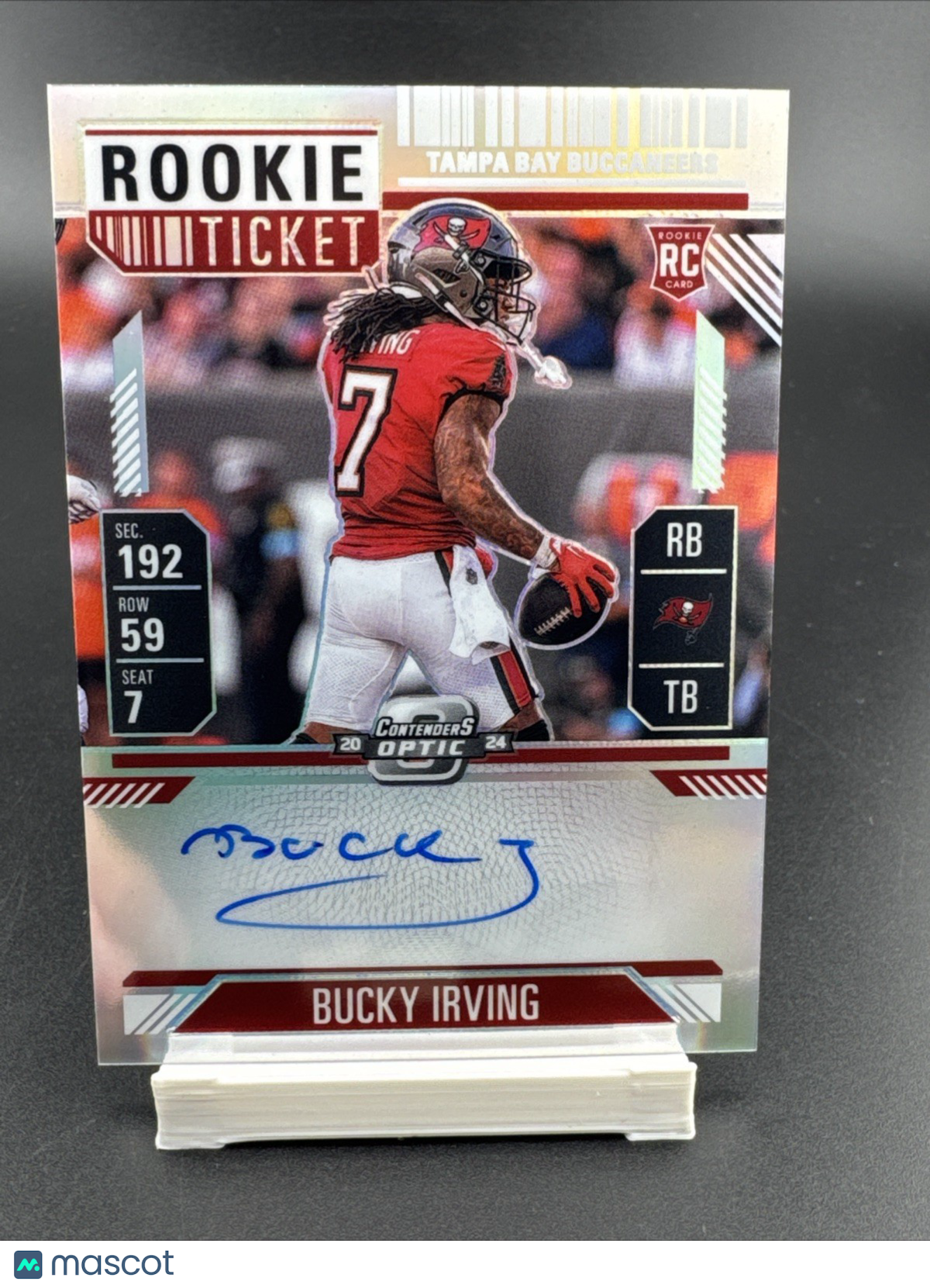 2024 Panini Contenders Optic - Rookie Ticket RPS Autographs Bucky Irving