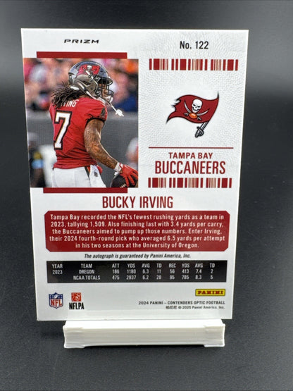 2024 Panini Contenders Optic - Rookie Ticket RPS Autographs Bucky Irving