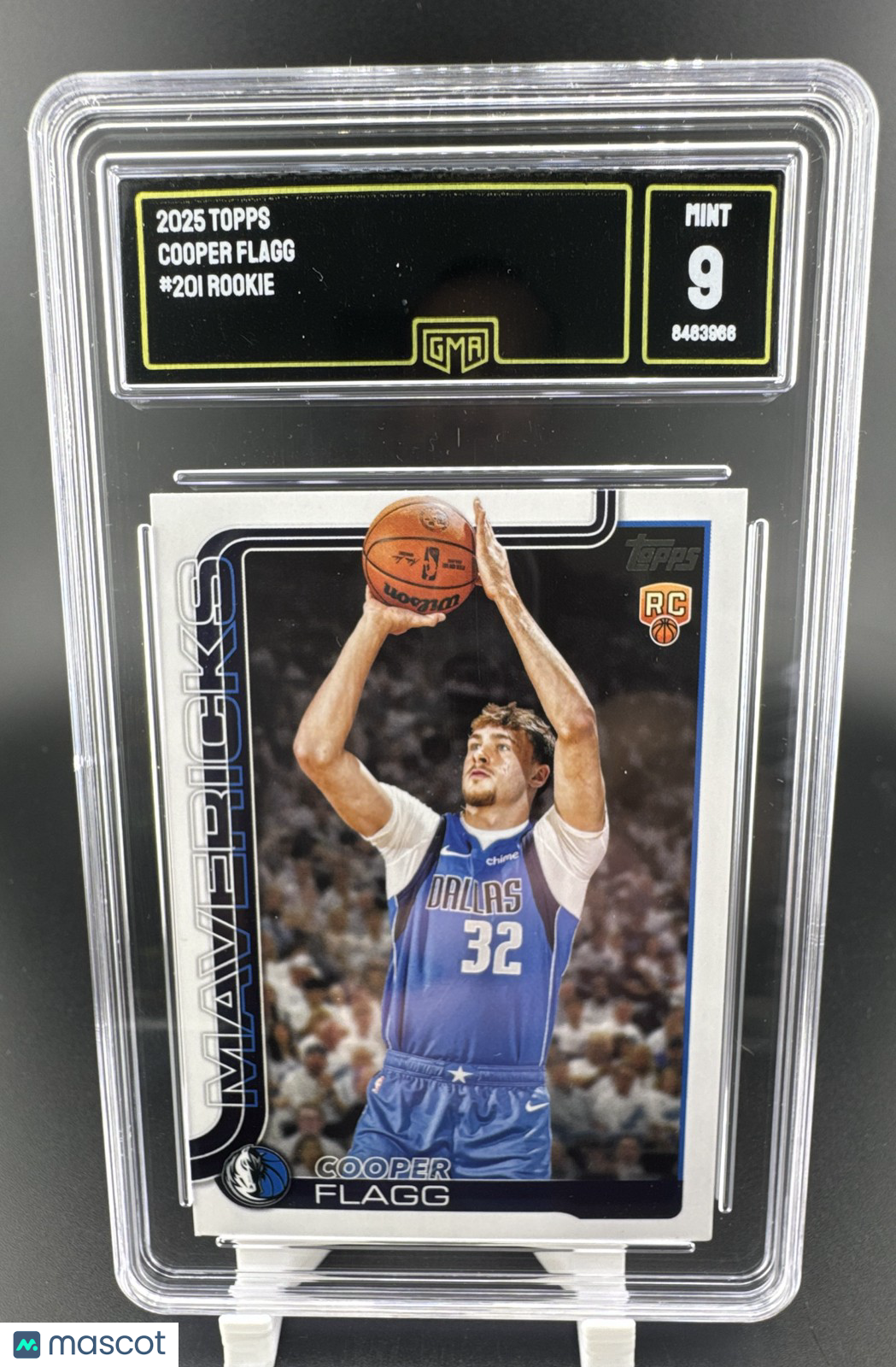 2025-26 Topps - Cooper Flagg #201 (RC) GMA 9