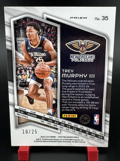 2023 Panini Spectra International Meta /25 SSP Trey Murphy III