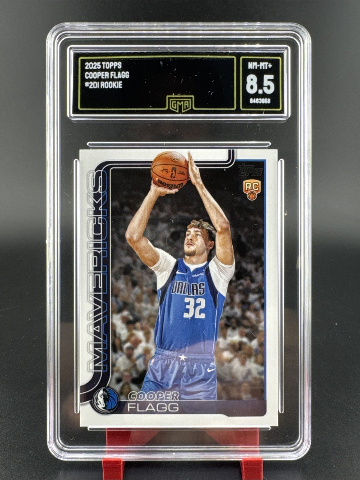 2025-26 Topps - Cooper Flagg #201 (RC) GMA 8.5