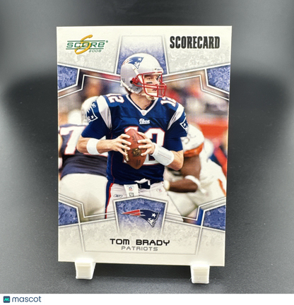 Tom Brady Score Donruss 2008 #182 New England Patriots