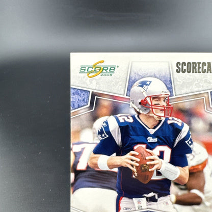 Tom Brady Score Donruss 2008 #182 New England Patriots