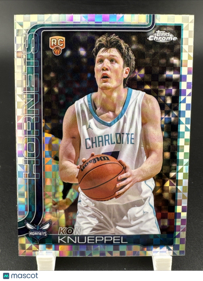 2025-26 Topps Chrome - Kon Knueppel #254 X-Fractor (RC)
