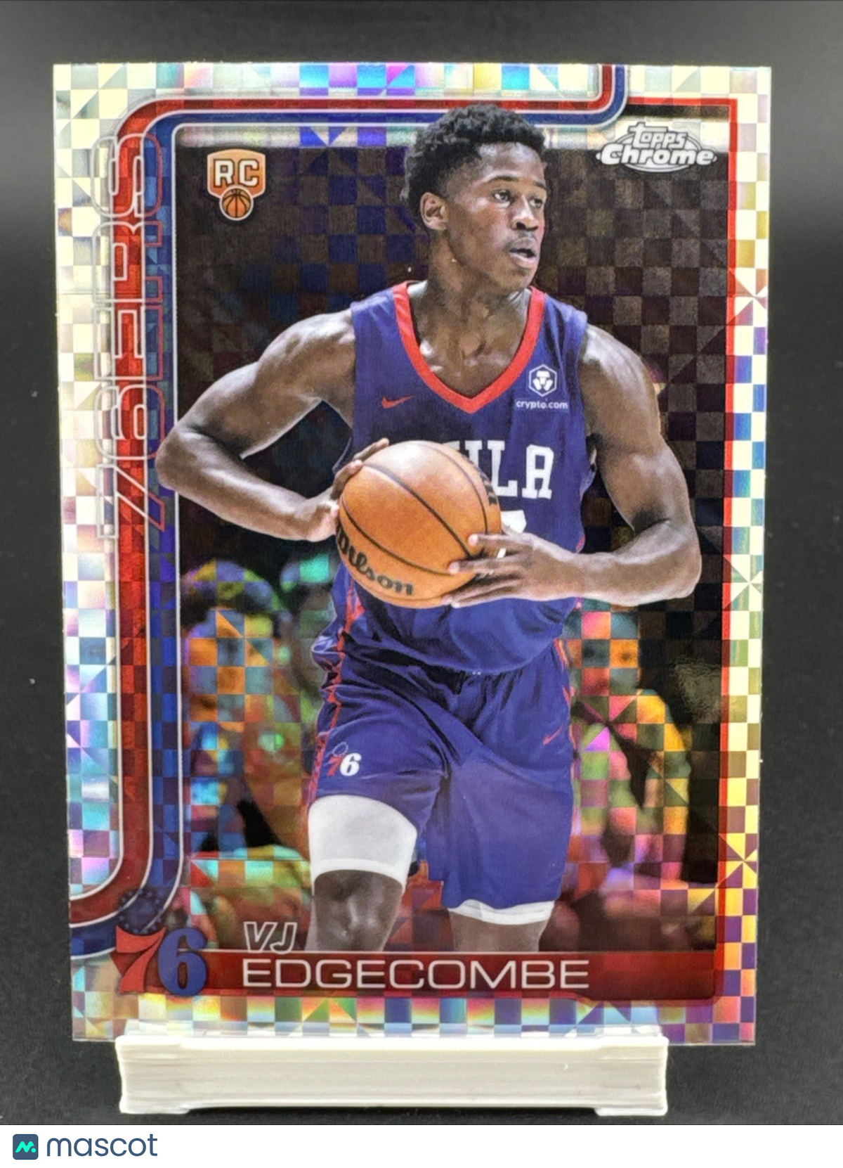2025-26 Topps Chrome - VJ Edgecombe #253 X-Fractor (RC)