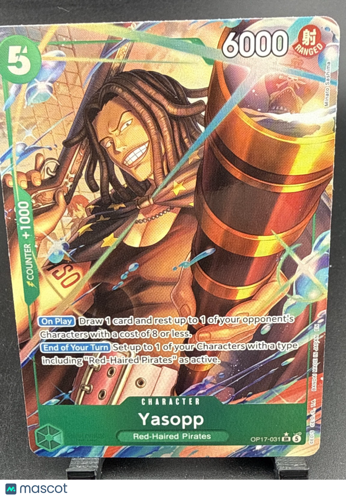 Yasopp (Alternate Art) OP17-031 The World's Strongest Warriors Foil