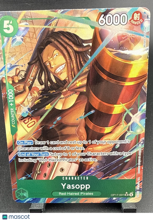 Yasopp (Alternate Art) OP17-031 The World's Strongest Warriors Foil