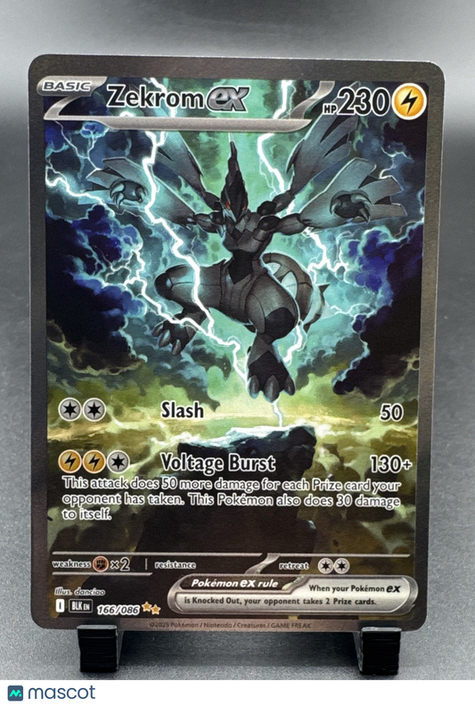 Zekrom ex 166/086 Sv  Holo