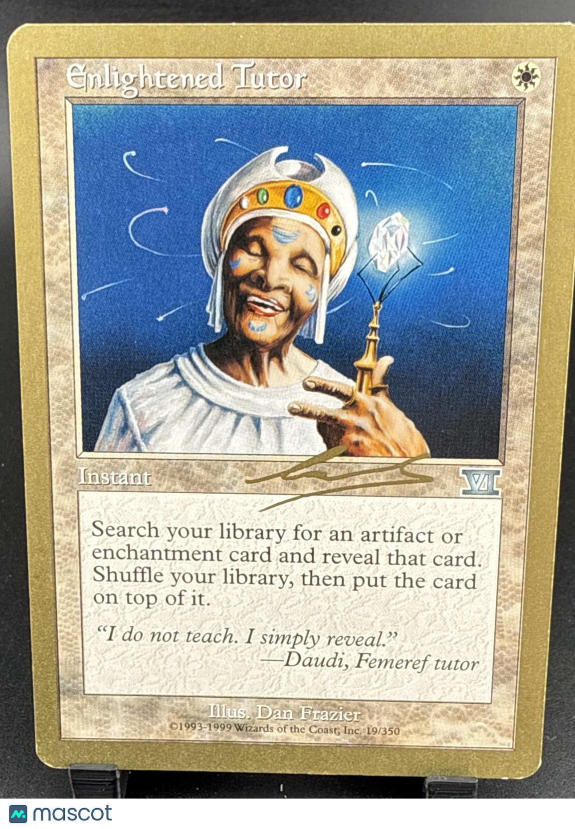 Enlightened Tutor - 2000 Nicolas Labarre (6ED) World Championship Decks Regular