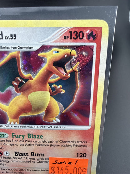 Charizard 3/132 Secret Wonders Holo Swirl