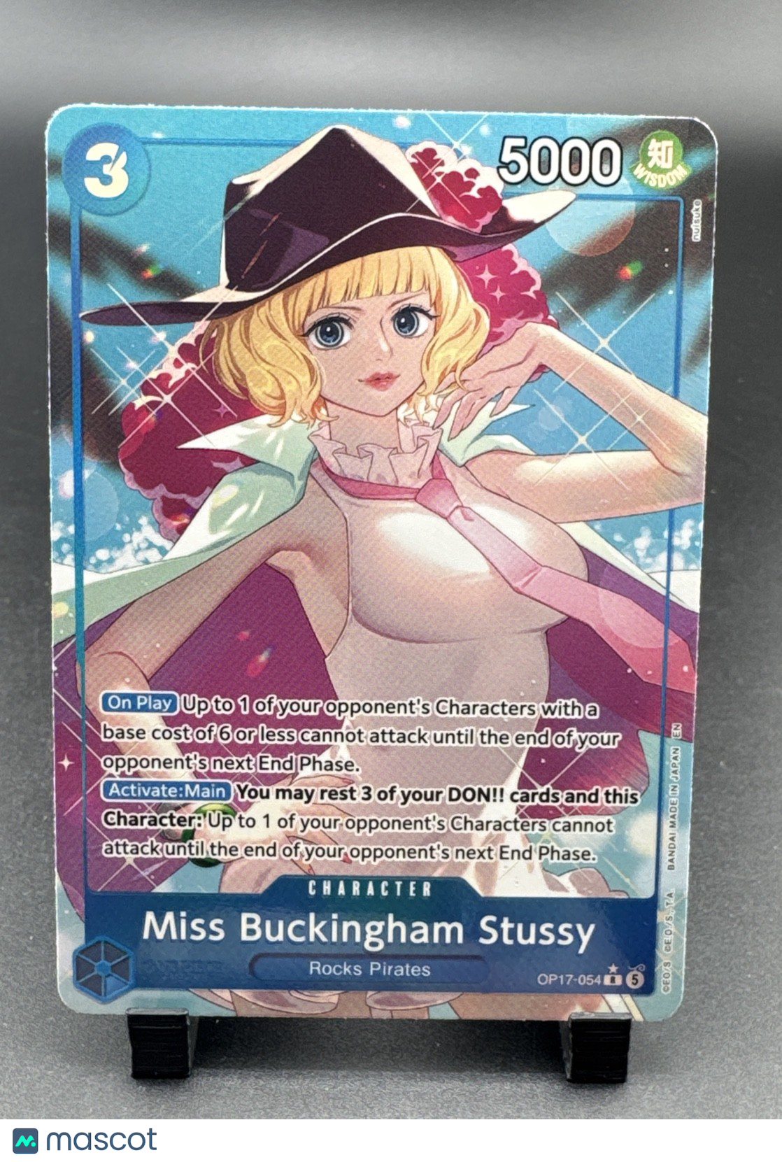 Miss Buckingham Stussy (Alternate Art) OP17-054 The World's Strongest...